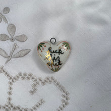 Load image into Gallery viewer, 116. sweary heart talisman