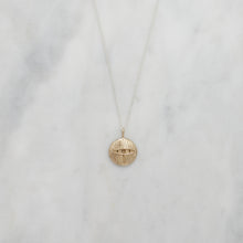 Load image into Gallery viewer, Eye amulet brass