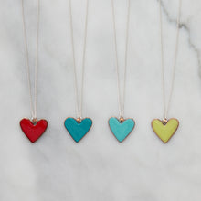 Load image into Gallery viewer, Tiny enamel heart