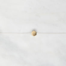 Load image into Gallery viewer, Hex brass bead