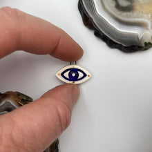 Load image into Gallery viewer, 138. small blue eye talisman
