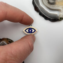 Load image into Gallery viewer, 141. small blue eye talisman
