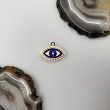 Load image into Gallery viewer, 141. small blue eye talisman
